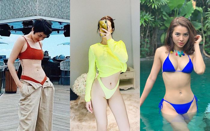 Mỹ nhân Việt mặc áo tắm khoe body nóng bỏng đầu năm, tình cũ Trường Giang sáng nhất đường đua