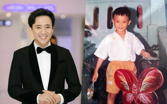 Lộ ảnh hồi bé cực dễ thương của Trấn Thành, cư dân mạng đố nhau tìm ra điểm khác nhau