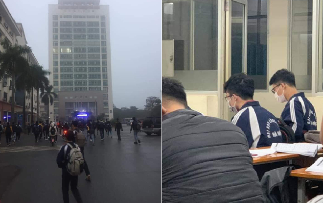 Bất chấp tất cả, sinh viên ĐH Công nghiệp Hà Nội vẫn đi học bình thường giữa ‘tâm bão’ virus Corona khiến CĐM đồng cảm