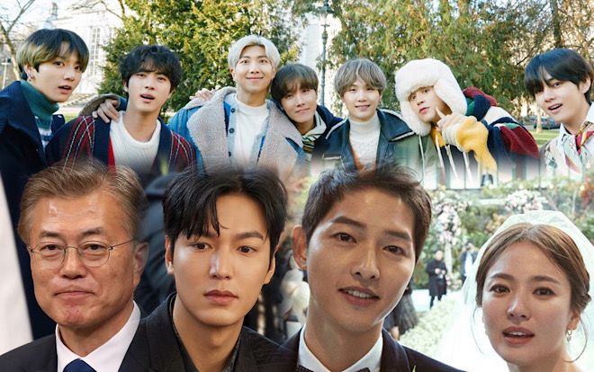 Top 20 đại diện Hàn Quốc trên toàn cầu: Tổng thống Moon Jae In và BTS đứng đầu, Lee Min Ho - Song Hye Kyo theo sau