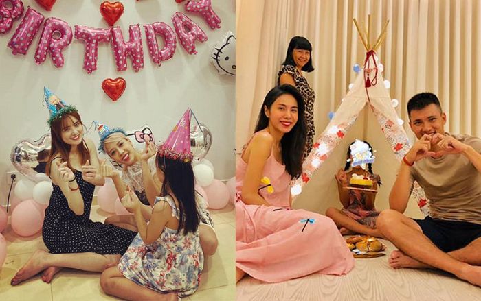 Dù vui vẻ đăng hình cùng con gái Thủy Tiên, em gái Công Vinh vẫn nhất quyết không để lộ điều này