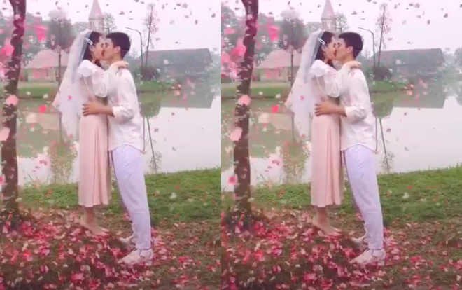 Duy Mạnh - Quỳnh Anh 'khóa môi' đầy lãng mạn, tung bộ ảnh đẹp như mơ trước ngày cưới