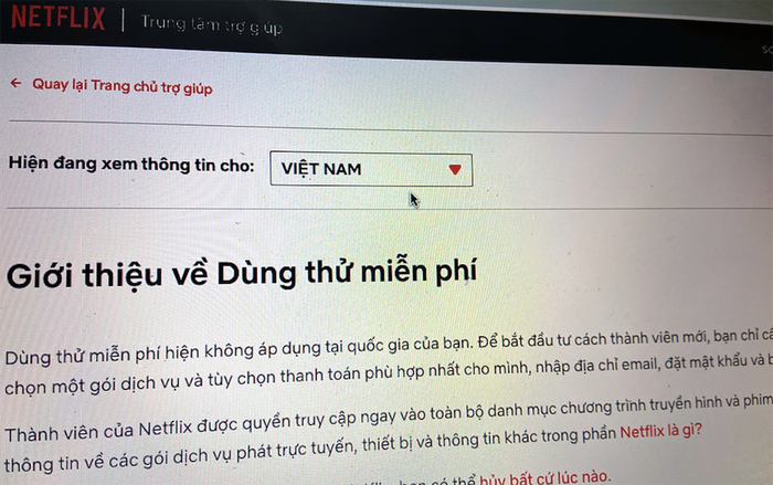 Bị lợi dụng quá nhiều, Netflix cấm người dùng Việt Nam xem thử miễn phí?