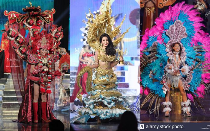 Phát hiện điểm chung của 9 trang phục dân tộc giành giải 'Best National Costume' ở Miss In't Queen, gói gọn trong từ 3Đ