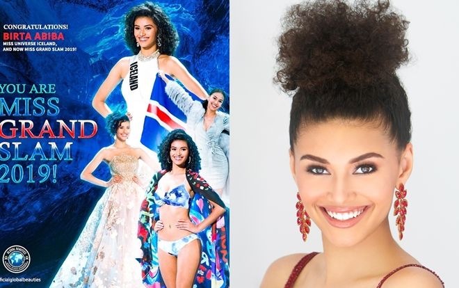 Vượt mặt loạt tân hoa hậu, Top 10 Miss Universe đến từ Iceland thắng giải Miss Grand Slam 2019