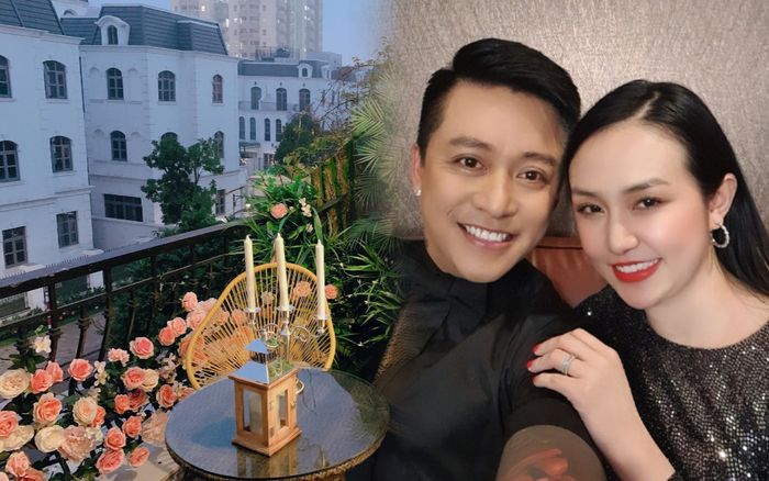 Hương Baby - bà xã xinh đẹp của Tuấn Hưng khoe khéo căn biệt thự tiền tỷ mới tậu