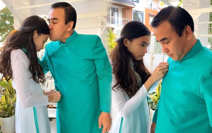 Con gái út Quyền Linh gây bất ngờ với vóc dáng phổng phao ngày càng ra dáng thiếu nữ