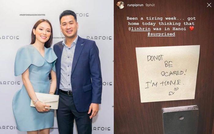 Linh Rin làm hành động ngọt ngào này khi phải xa Phillip Nguyễn khiến ai cũng muốn 'tan chảy'