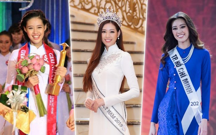 Khánh Vân đăng ảnh 6 năm thắng 2 vương miện, fan 'tiến cử' áo dài làm National Costume tại Miss Universe 2020