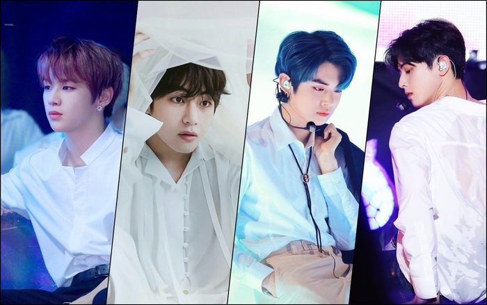 10 idol nam Hàn Quốc siêu quyến rũ, thu hút ánh nhìn với áo sơ mi trắng