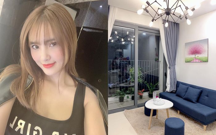 Em gái Công Vinh khoe căn hộ sang trọng mới 'tậu' sau thời gian làm mẹ đơn thân