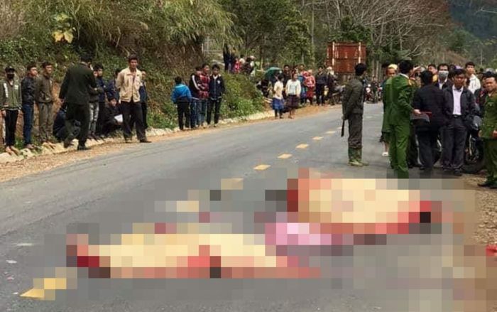 Đang trên đường từ bệnh viện về nhà, cả gia đình 3 người bị xe khách tông tử vong