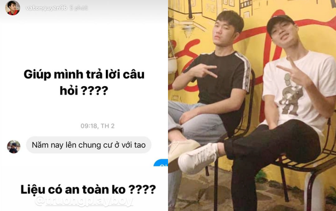 Được Xuân Trường rủ ở chung, Văn Toàn lo lắng hỏi fan: 'Có an toàn không?'