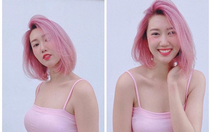 Thuý Ngân đổi màu tóc xoành xoạch cùng loạt caption đậm chất thính