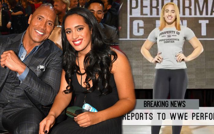 Con gái của Dwayne 'The Rock' Johnson nối nghiệp bố, kí hợp đồng WWE chuyên nghiệp