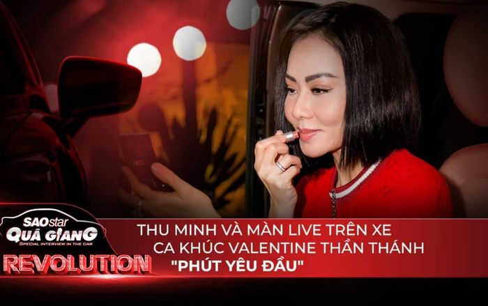 Nhận quà Valentine từ Thu Minh: Bản Thánh ca cứ đến dịp 14/2 lại vang lên…