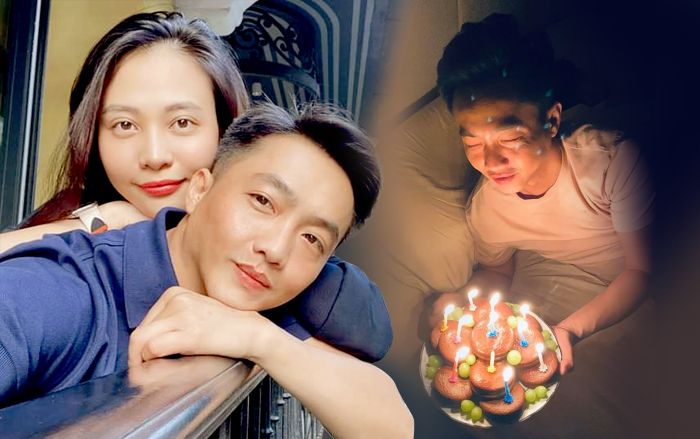 Đàm Thu Trang tổ chức sinh nhật cho Cường Đô La ngay trên giường ngủ lúc nửa đêm