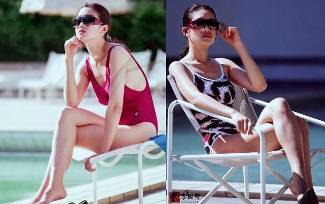 Ảnh áo tắm thời trẻ của Củng Lợi được tiết lộ, gương mặt trắng sáng cùng thân hình đầy đặn thu hút ánh nhìn