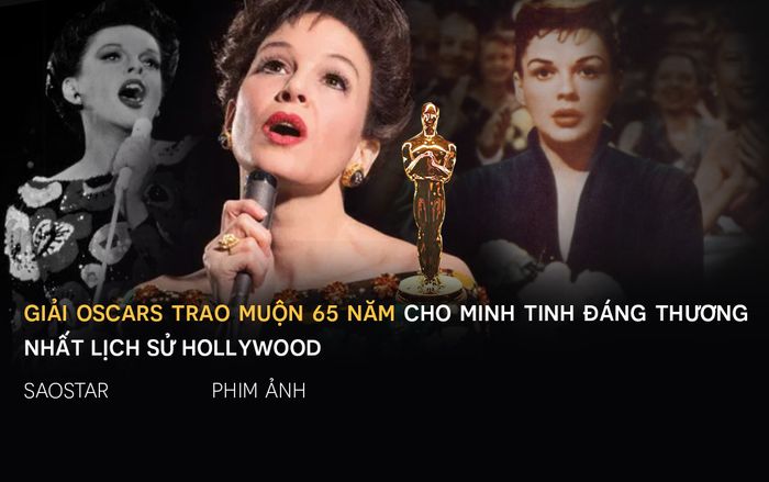 Giải Oscars trao muộn 65 năm cho minh tinh đáng thương nhất lịch sử Hollywood