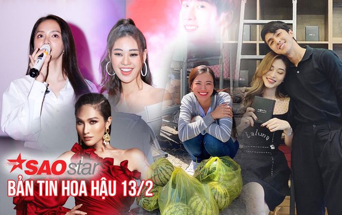 Bản tin Hoa hậu 13/2: Hương Giang hội ngộ Khánh Vân, Hoài Sa tung hình ảnh mới cho Miss Int' Queen 2020