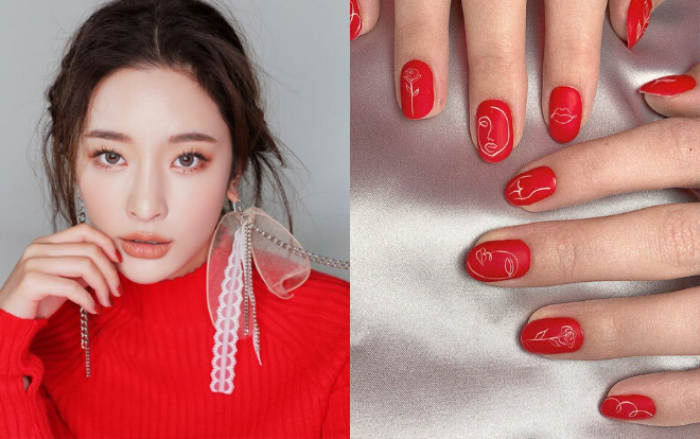 12 ý tưởng làm nail nghệ thuật cực độc cho ngày Valentine - Saostar.vn