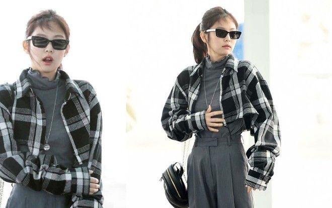 'Thánh sống Chanel' Jennie diện nguyên cây xám sang London chụp hình quảng cáo thôi mà cư dân mạng rần rần