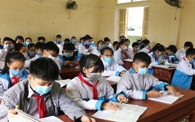 Bộ Y tế: Giáo viên và học sinh không cần đeo khẩu trang trong trường