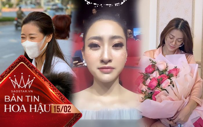 Phương Khánh nhận 'núi hoa' Valentine, Lương Thùy Linh 'mặt mếu' vì không được quà lại phải 'tăng ca'