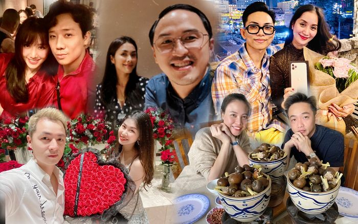 Các cặp sao Việt đón Valentine hạnh phúc bên nhau