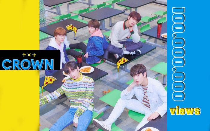 CROWN của TXT chính thức trở thành MV debut cán mốc 100 triệu lượt xem nhanh nhất các nhóm nhạc nam Kpop