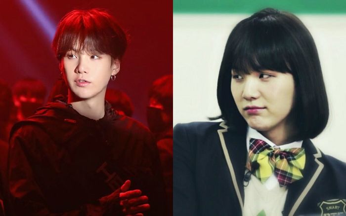 Đóng giả nữ sinh quá đẹp, Suga (BTS) khiến cư dân mạng thương nhớ truy lùng khắp nơi