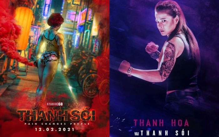Ngô Thanh Vân nhá hàng poster Thanh Sói liên tưởng đến Harley Quinn nhưng tạo hình bị chê phản cảm, chiếu Tết 2021
