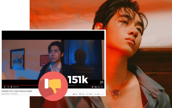 'Cần một lý do' của K-ICM liệu có vượt qua 'Hoa vô sắc', trở thành MV có lượng dislike nhiều nhất Việt Nam?