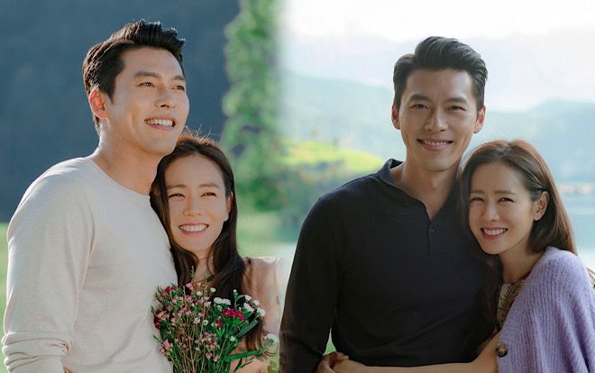 Phim giả tình thật, Son Ye Jin - Hyun Bin như chụp ảnh cưới ở cuối phim 'Hạ cánh nơi anh'