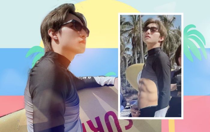 Rần rần hình ảnh Sơn Tùng M-TP khoe 6 múi cuồn cuộn, nhưng hình như có gì hơi… sai