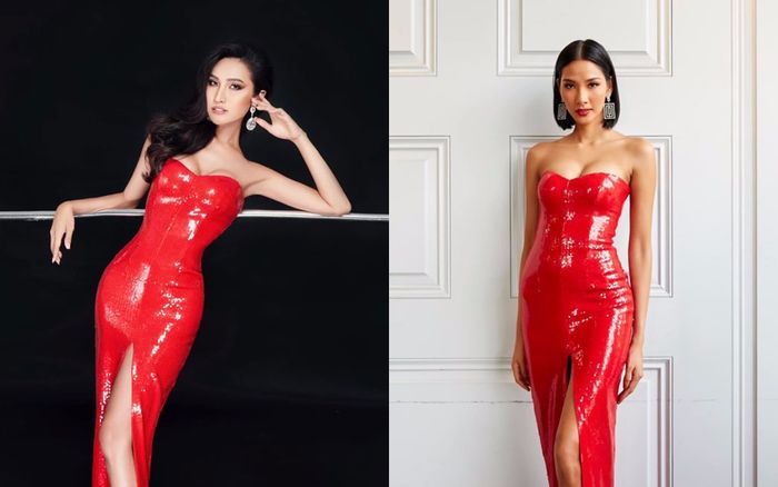 Trước thềm khai chiến, Hoài Sa chơi lớn khi đụng độ Hoàng Thùy hai chiếc váy 'hụt' ở Miss Universe