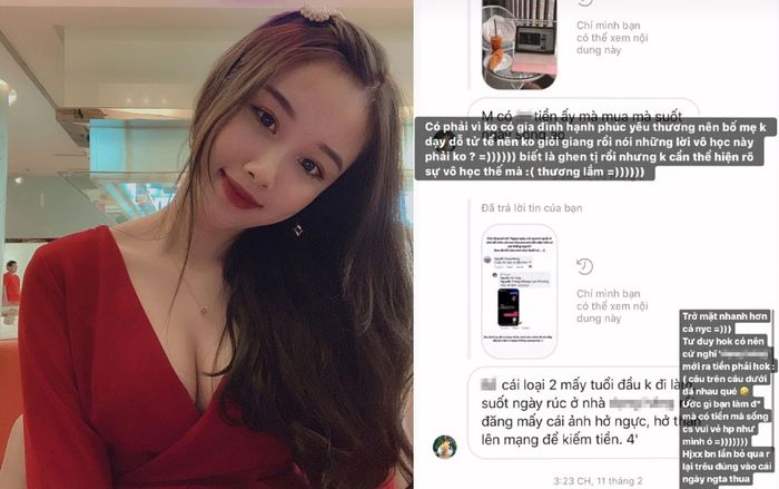 Bị anti-fan công kích với lời lẽ thô tục, bạn gái Văn Toàn đáp trả nhẹ nhàng mà 'sâu cay'