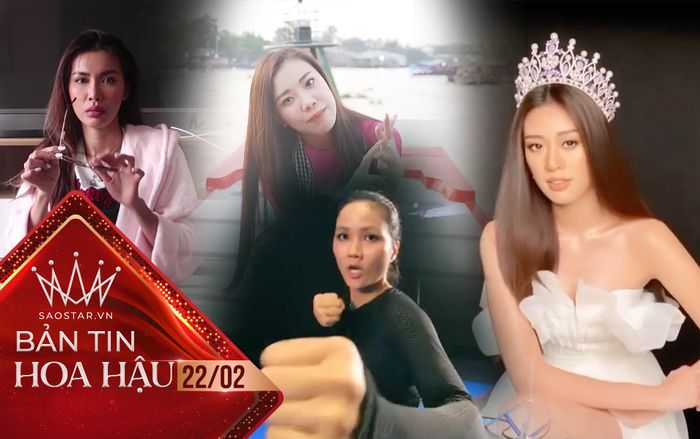 Khánh Vân đẹp 'mê hồn' với tóc duỗi thẳng, Minh Tú khoe 'núi đồ sale' giá rẻ chất lừ