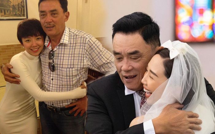 Bố Tóc Tiên hé lộ khoảnh khắc đầy xúc động với con gái trong hôn lễ