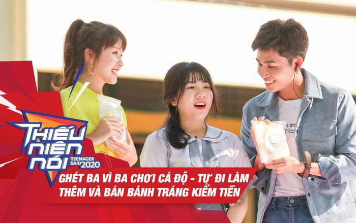 Cô bé lớp 11 bán bánh tráng kiếm 8 triệu/tháng, hối hận vì từng ghét bố