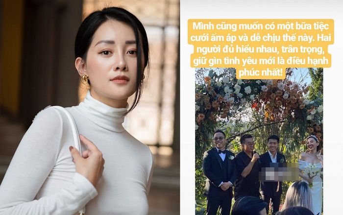 Sau tin đồn 'rạn nứt' tình cảm với bạn đồng giới, MC Quỳnh Chi bất ngờ tiết lộ mong muốn có một đám cưới ấm áp như Tóc Tiên