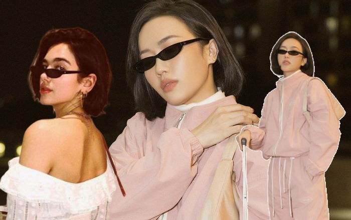 Diệu Nhi sành điệu tại sân bay, 'so kè' cùng Demi Lovato và Dua Lipa với pha 'đụng hàng' bất ngờ
