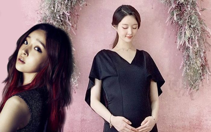 Cựu thành viên T-ara khoe ảnh mang thai 7 tháng, nhan sắc vẫn xinh đẹp ngời ngời