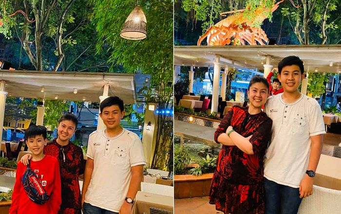 Vợ cũ Phước Sang chia sẻ hình ảnh hiếm hoi của hai con trai: Quý tử một thời nay đã khác