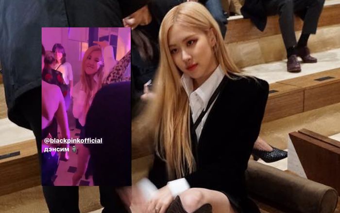 Fan bấn loạn vì thấy Rose (BlackPink) quảy cực sung sau sự kiện