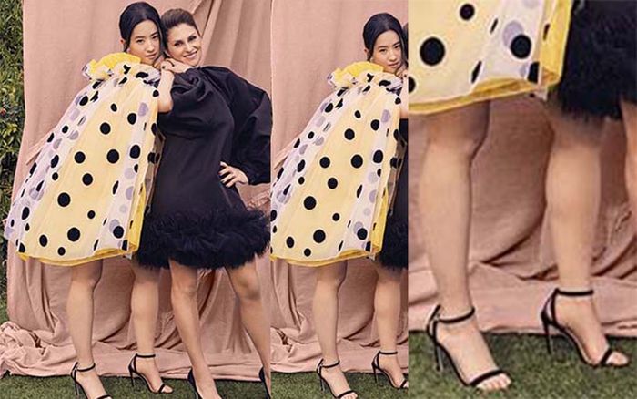 Dù đã giảm cân nhưng Lưu Diệc Phi vẫn bị soi bắp chân to, thô kệch