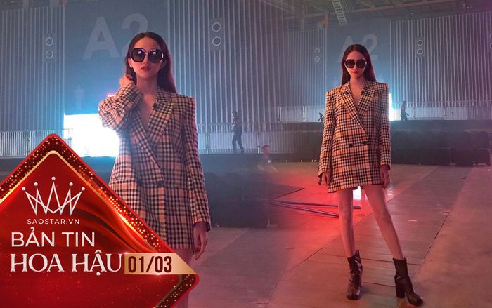 Khoe chân khẳng khiu, Hương Giang khiến fan lo lắng: 'Gầy quá rồi, ăn nhiều vào chị nhé'