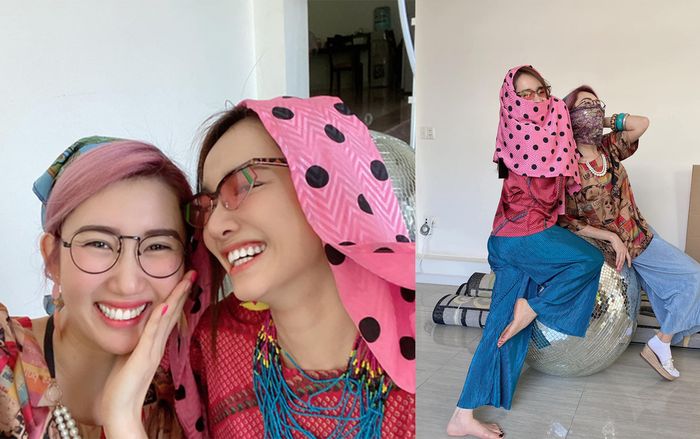 Dân mạng thích thú khoảnh khắc Nhã Phương 'lầy lội' bên diễn viên Thuý Ngân