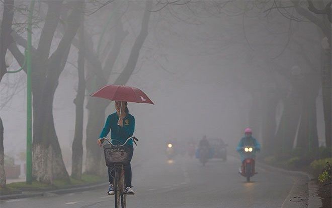 Dự báo thời tiết hôm nay (2/3): Bắc bộ sáng sớm trời sương mù, đêm có mưa vài nơi