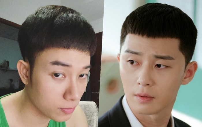 Khi Trúc Nhân 'ở nhà chống dịch', quyết định cắt mái tóc 'quốc dân' của Park Seo Joon trong Itaewon Class